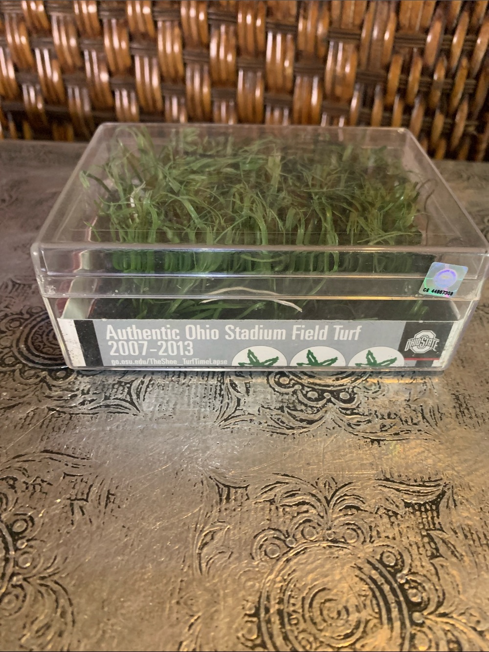 Authentic Ohio State University OSU Football Turf 2007-2013
